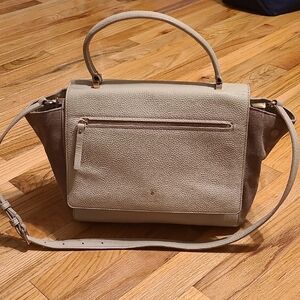 Kate Spade New York Elegant Cream and Tan Women's Handbag